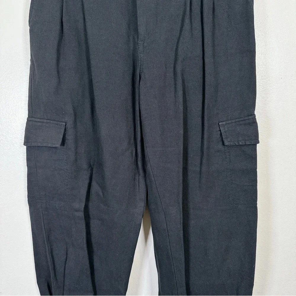 Banana Republic Cargo Utility Black Pant